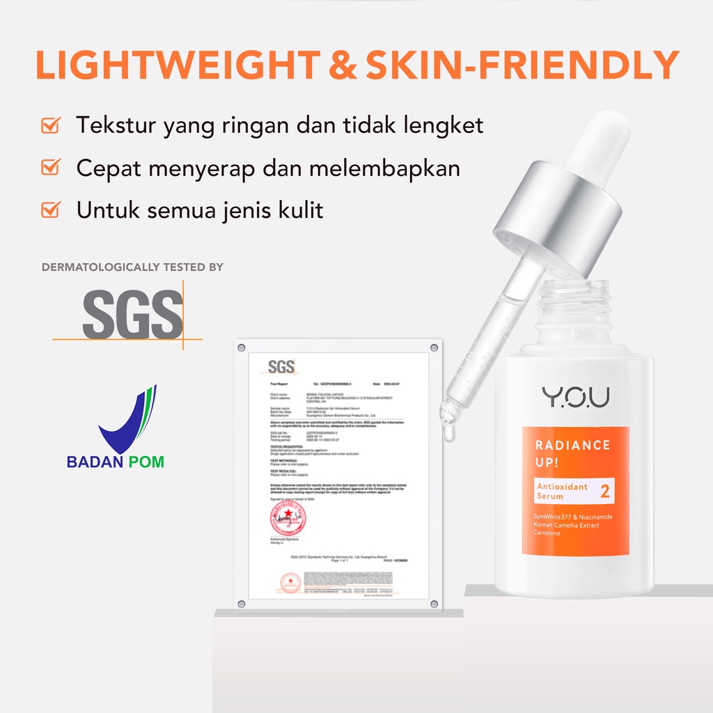 YOU Radiance Up! Antioxidant Serum 20ml