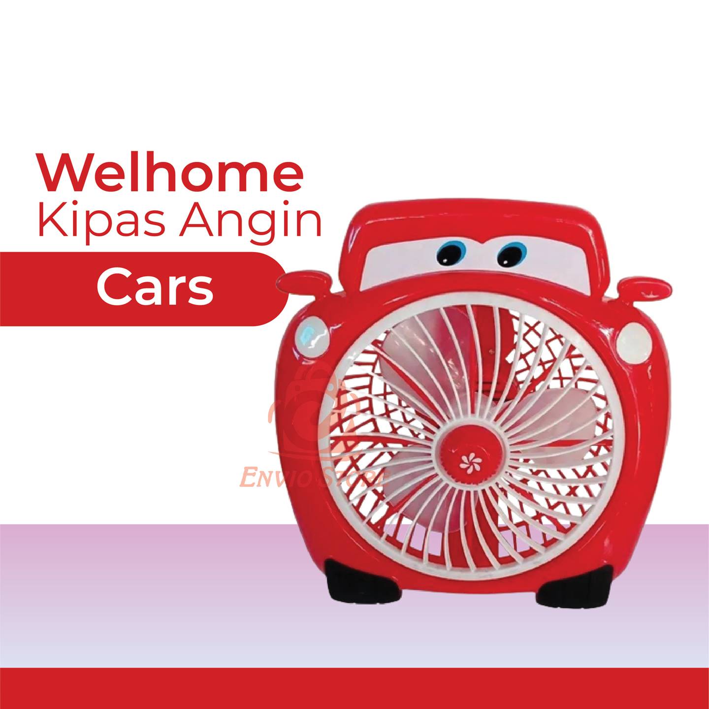 Kipas Angin Listrik Karakter Merk WELHOME