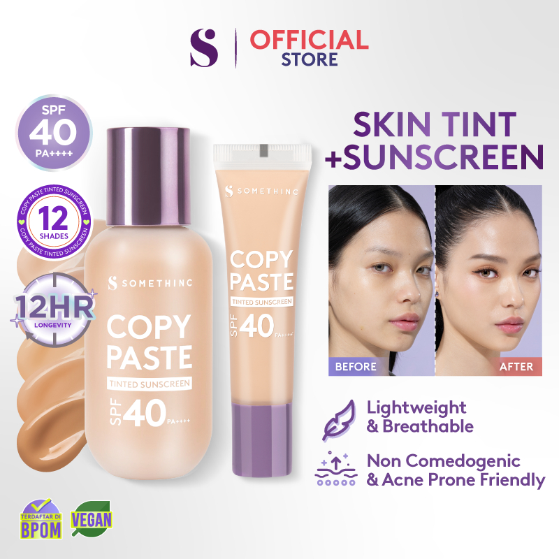 Somethinc Copy Paste Tinted Sunscreen SPF40 PA++++ 10ml MINI - N02.5 Linen