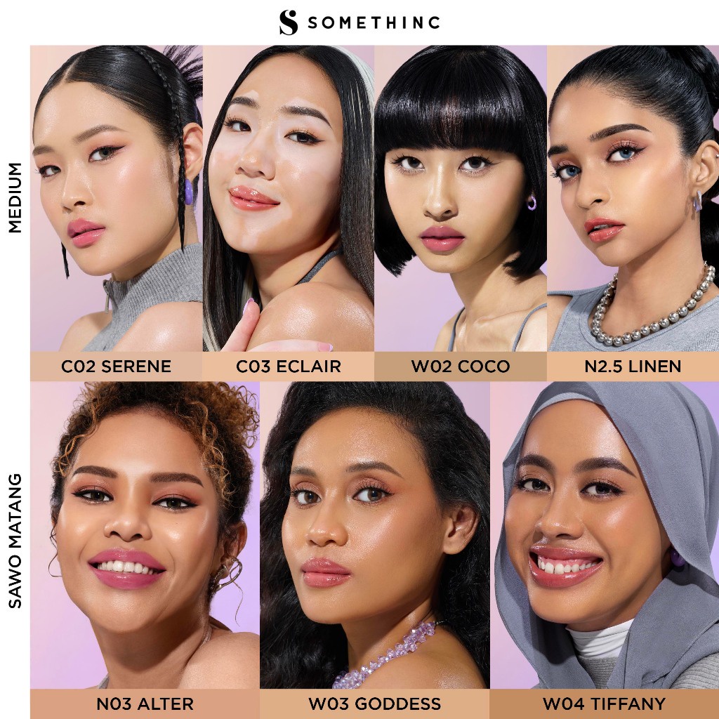 Somethinc Copy Paste Tinted Sunscreen SPF40 PA++++ 10ml MINI - N02.5 Linen