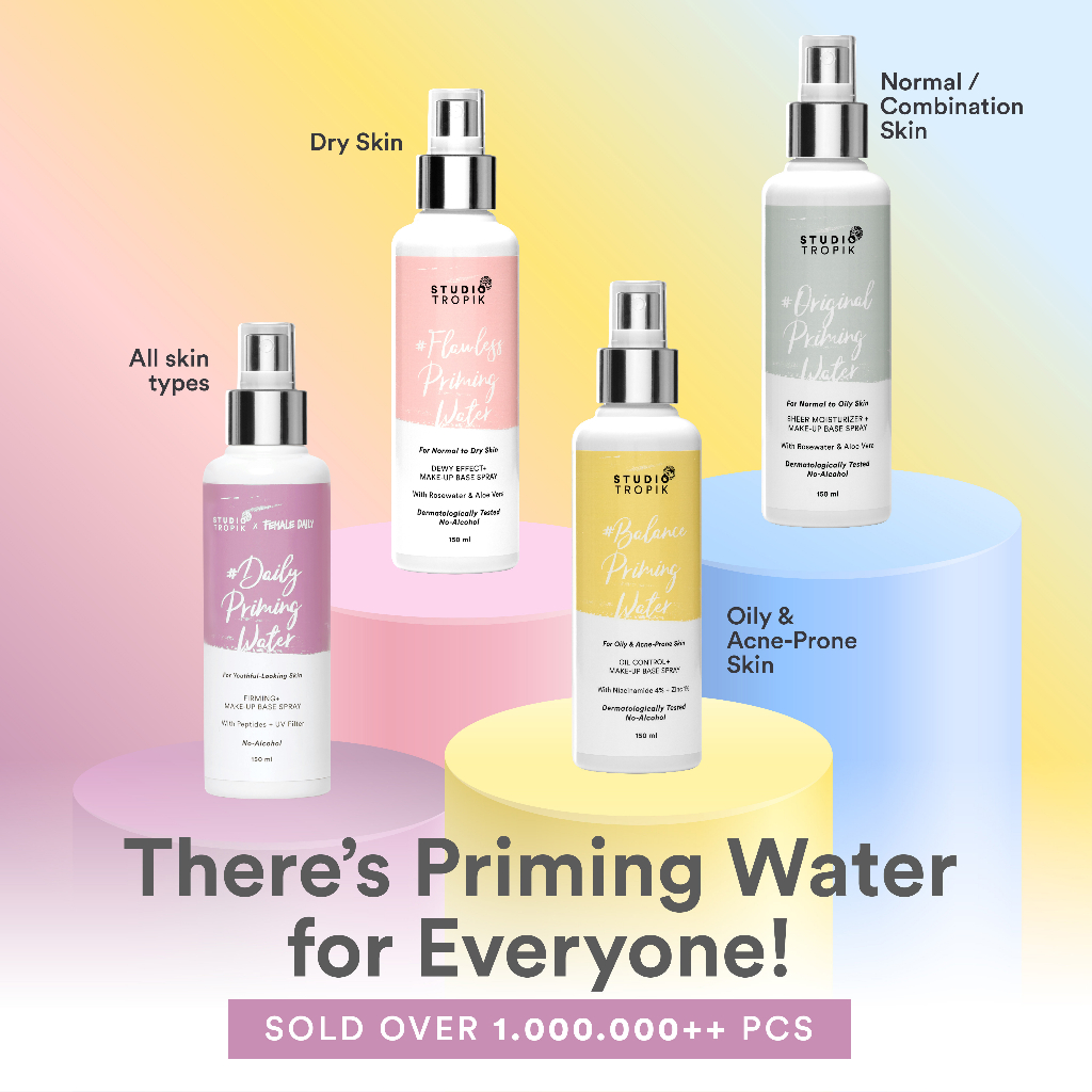 Studio Tropik Priming Water 150ml - Daily