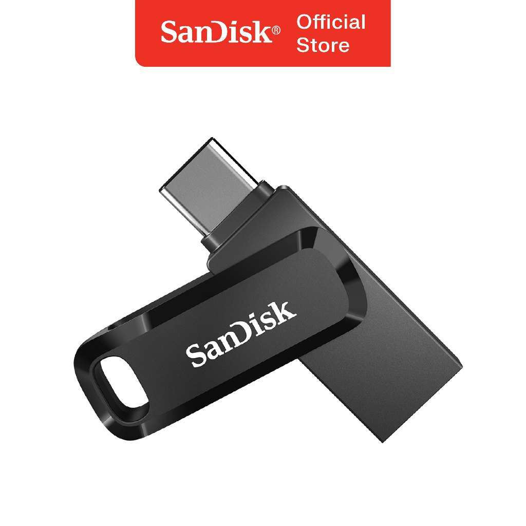 Sandisk Flashdisk Ultra Dual Drive Go SDDDC3 USB Type-C - 64GB 300MB/s