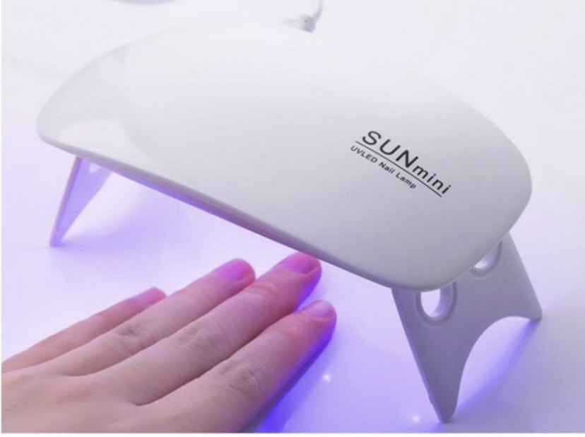 Sun Mini UV Nail Lamp Dryer Portable (Alat Pengering Cat Kuku)