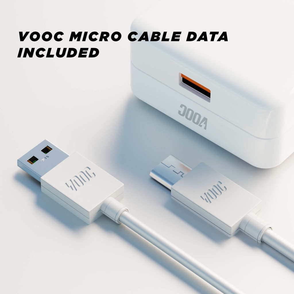 Titon Travel Charger VOOC R15 + Kabel Micro