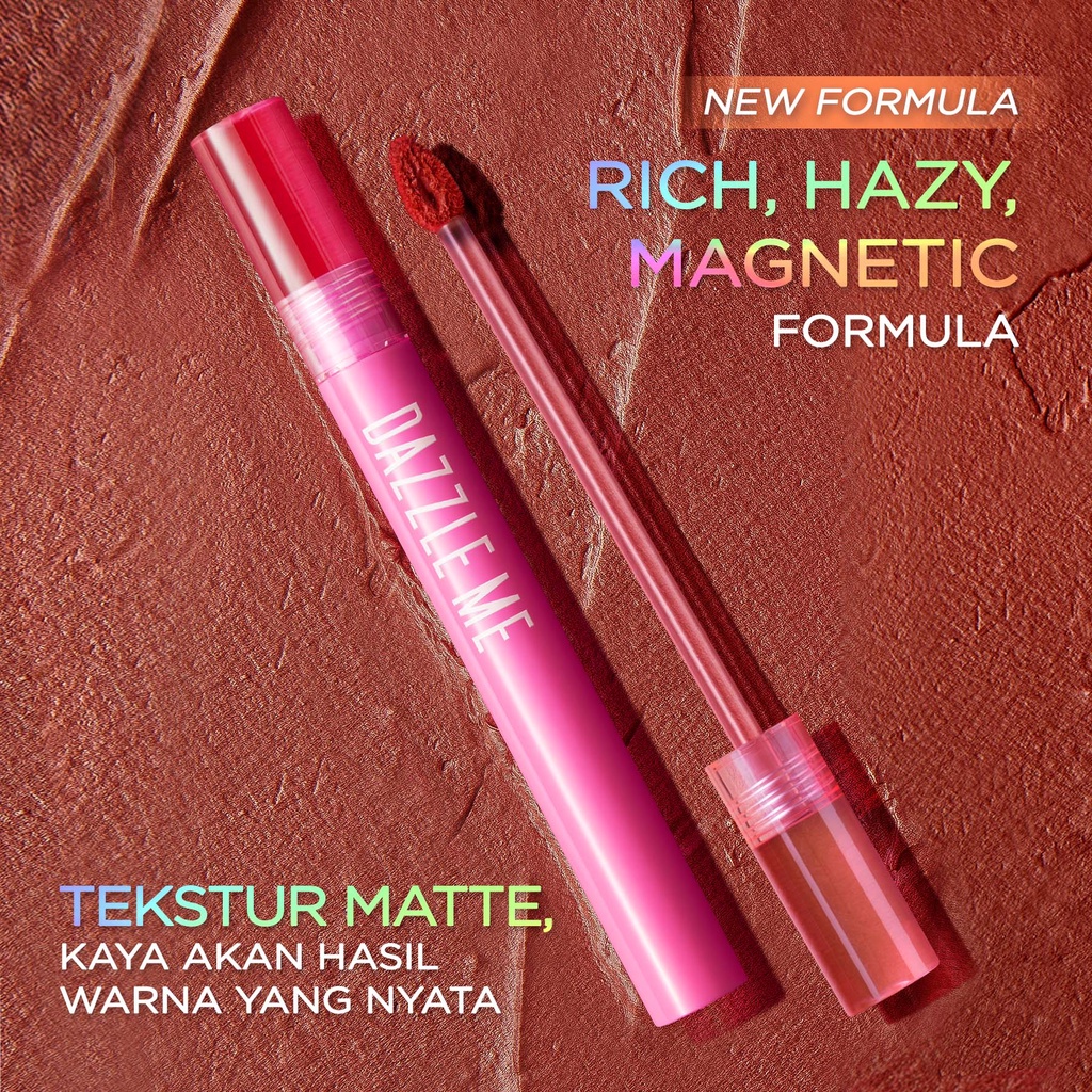 Dazzle Me Misty Matte Lip Cream 2.2gr - 01 Misty