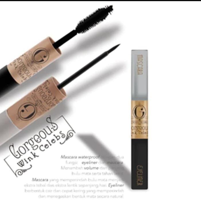 Madame Gie Gorgeous Wink Celeb False Lash (Eyeliner+Mascara)