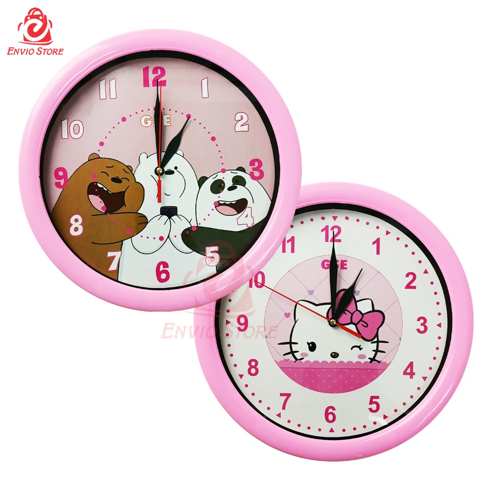 Jam Dinding Motif Karakter 27cm