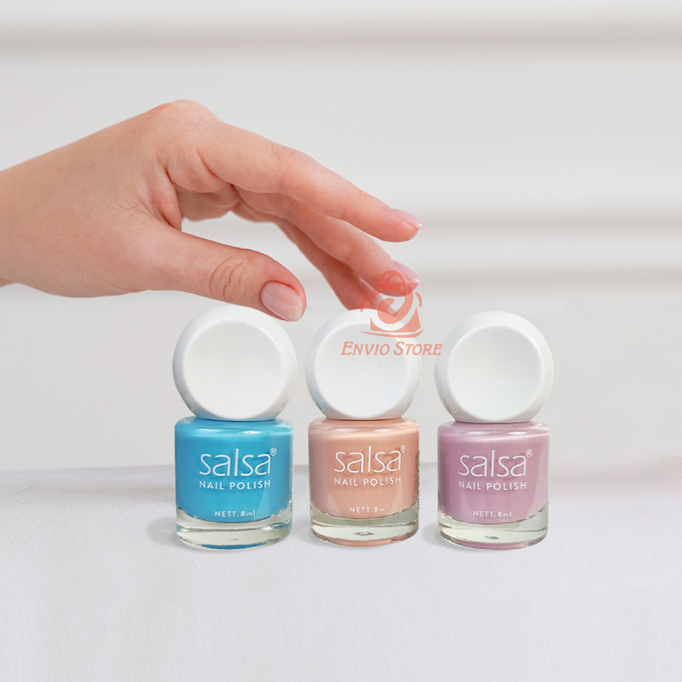 SALSA Kutek Nail Polish - Donut Delight (Isi 3pcs)