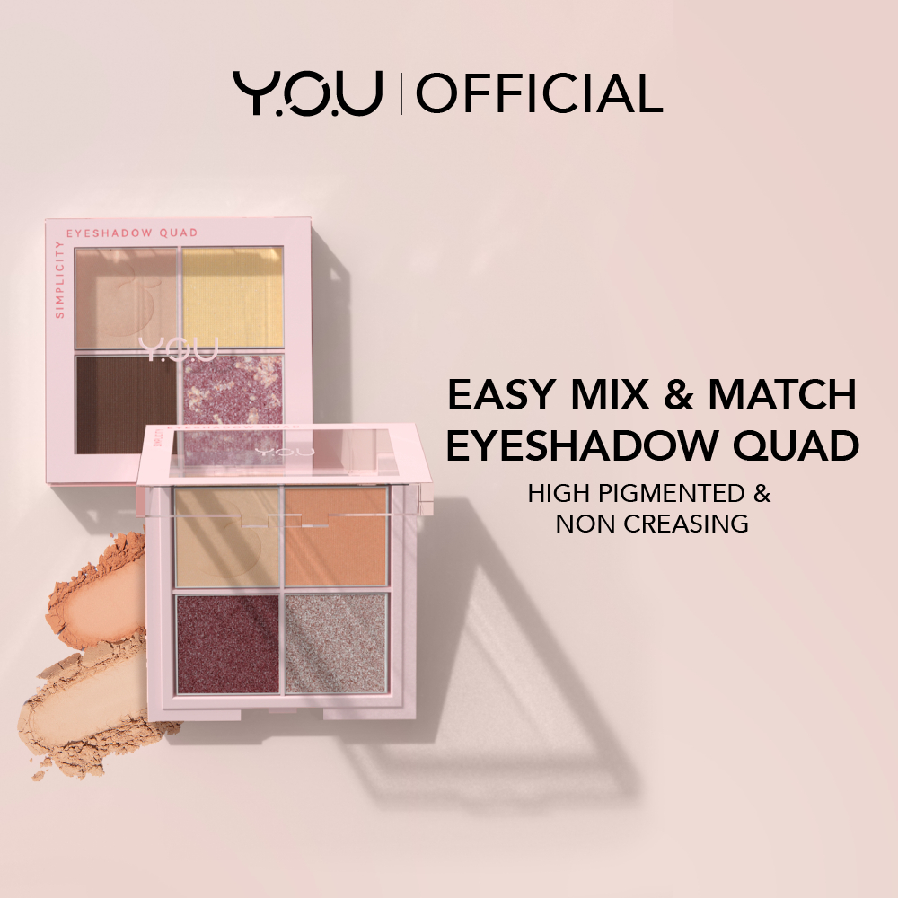YOU Simplicity Eyeshadow Quad 03 Street YOU Simplicity Eyeshadow Quad 03 Street