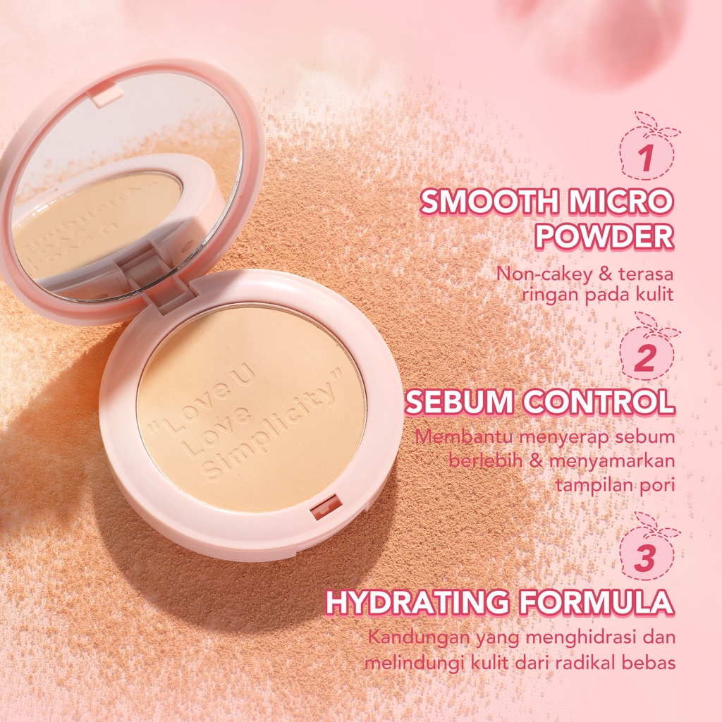 YOU Simplicity Flawless Compact Powder N407 Neutral Sand