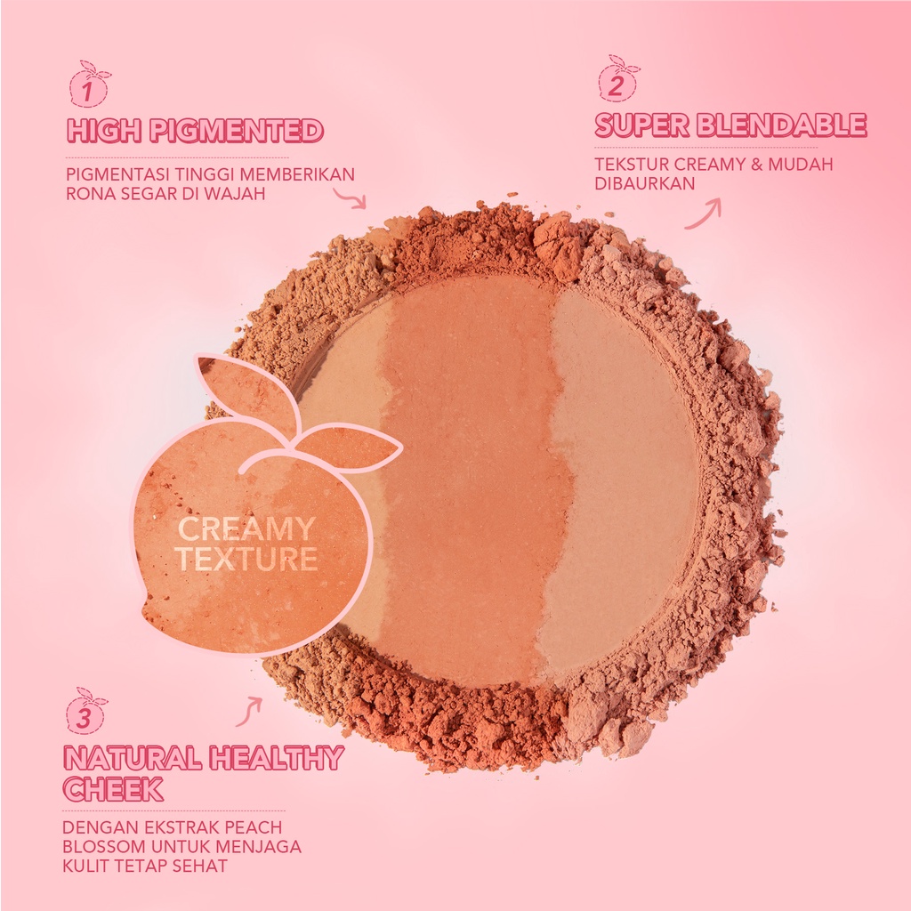 YOU Simplicity Flush Blush - O499 Sweet Apricot (Blush On)