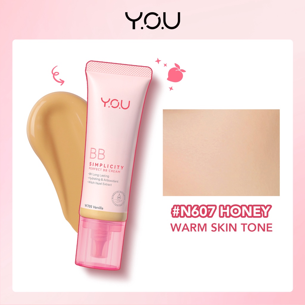 YOU Simplicity Perfect BB Cream N607 HONEY YOU Simplicity Perfect BB Cream N607 HONEY