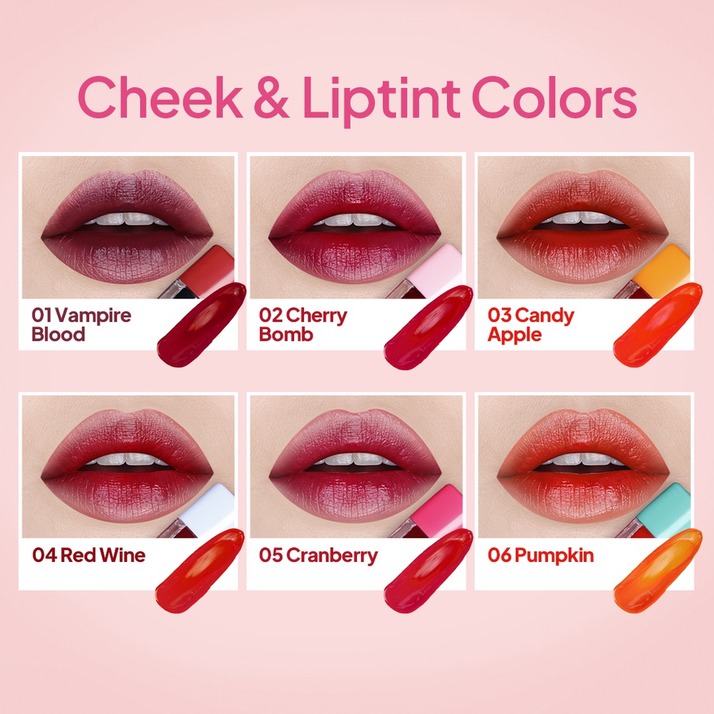 Implora Cheek & Liptint 04 Red Wine