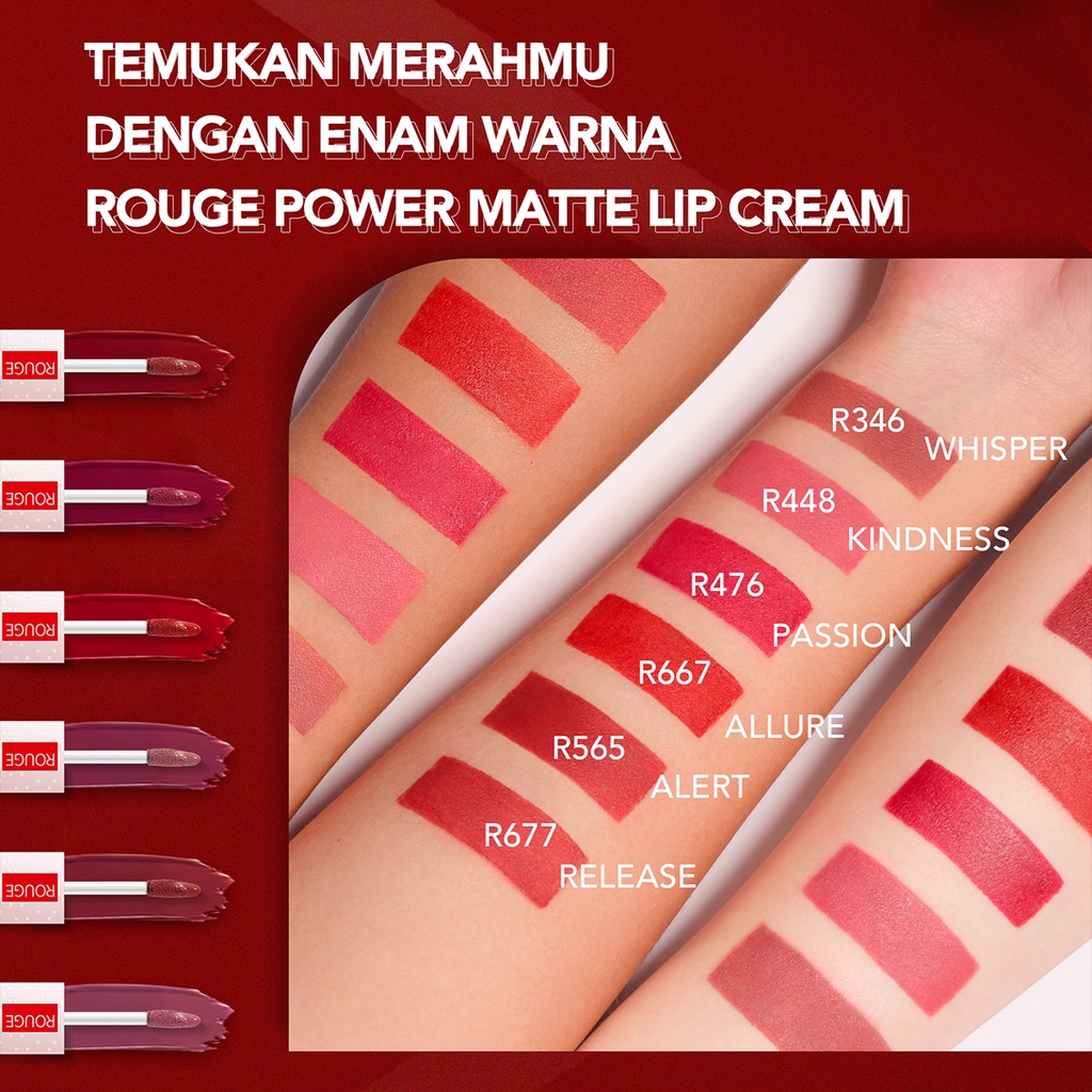 YOU Rouge Power Matte Lip Cream R448 Kindness