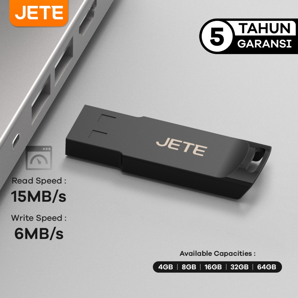 JETE Flashdisk U1 Series - 16GB Compatible USB2.0/3.0