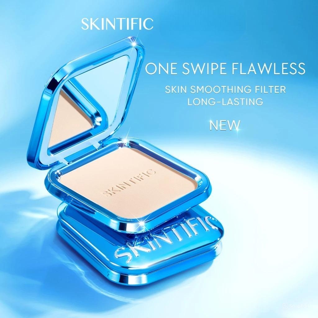 Skintific Ultra Cover Powder Foundation 9gr - 02 Ivory