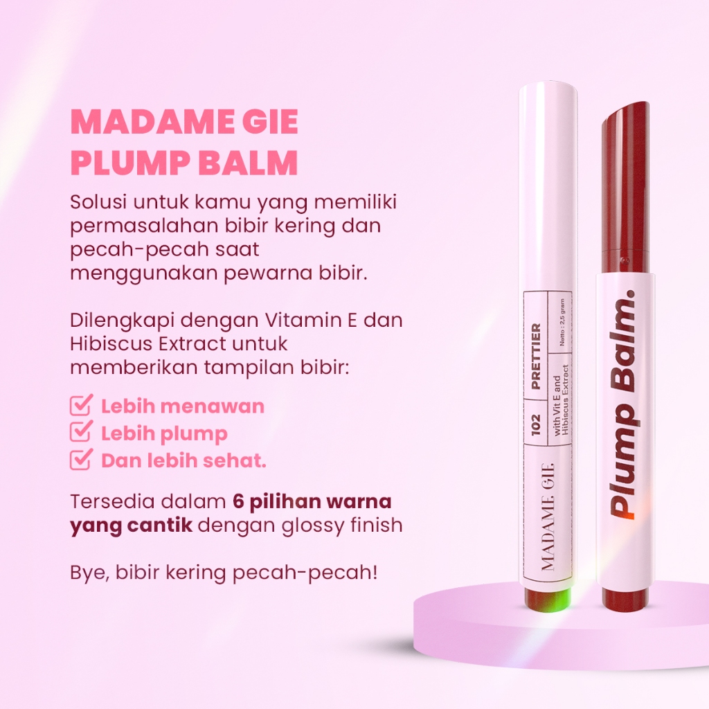 Madame Gie Plump Balm 2.5gr -101 Better