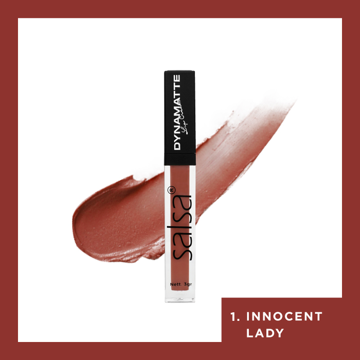 SALSA Dynamatte Lip Cream 5gr - 01 Innocent Lady