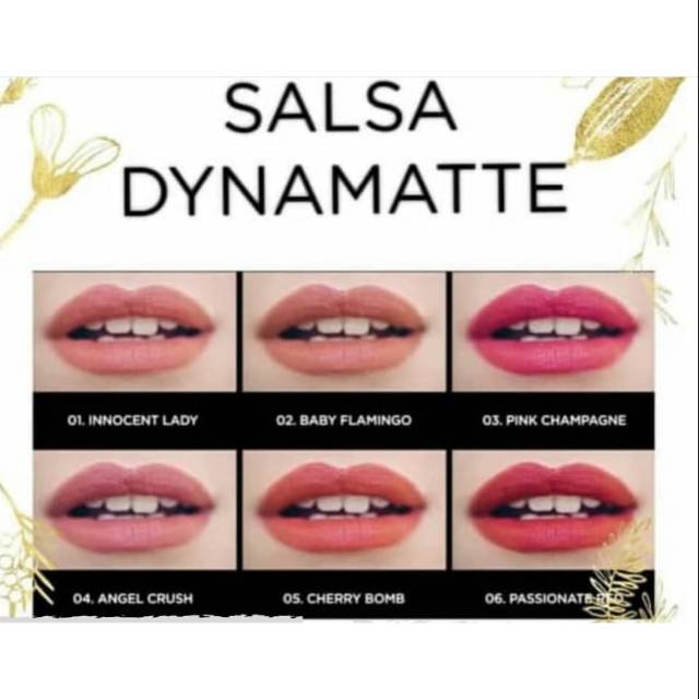 SALSA Dynamatte Lip Cream 5gr - 06 Passionate Red