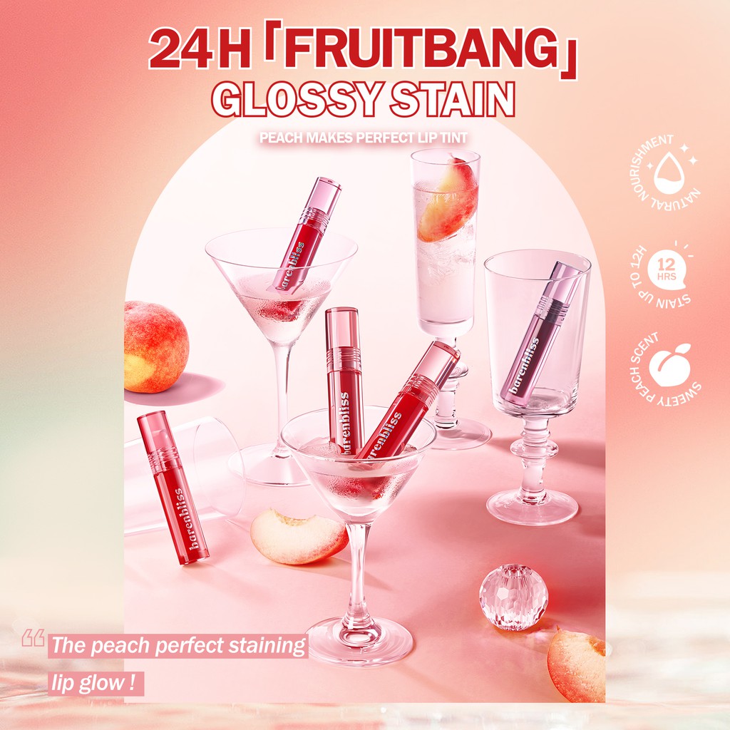 BNB Barenbliss Peach Makes Perfect Lip Tint - 09 Enjoy Today