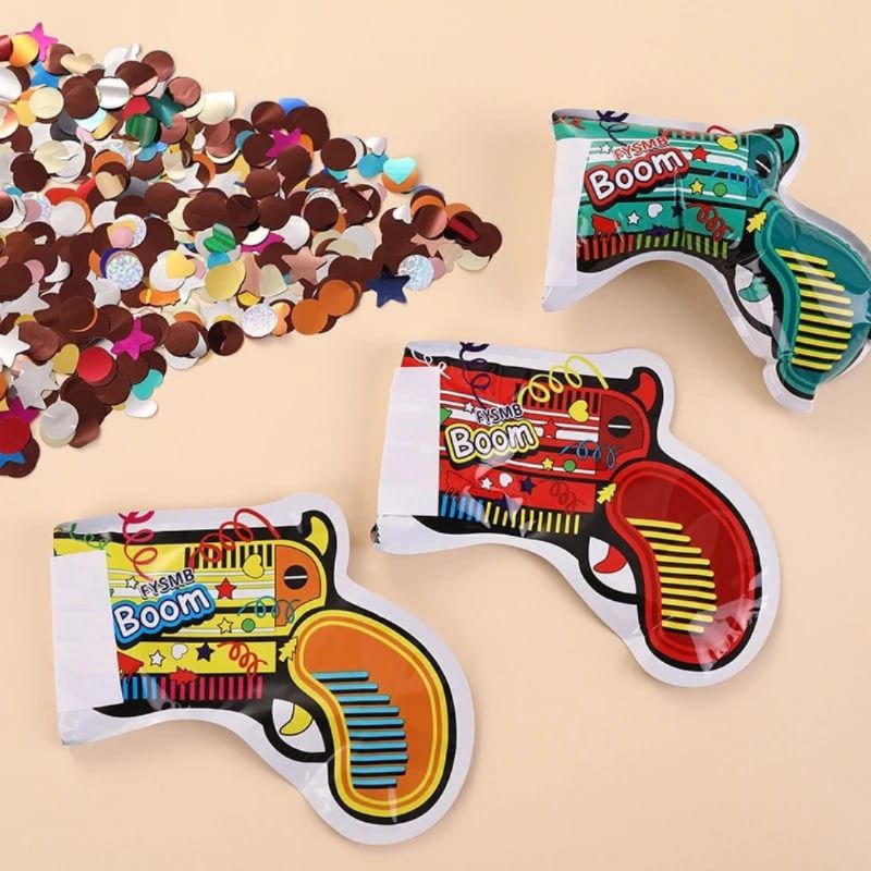 Popper Party Confetti Gun - Pistol Meriam Petasan Pesta