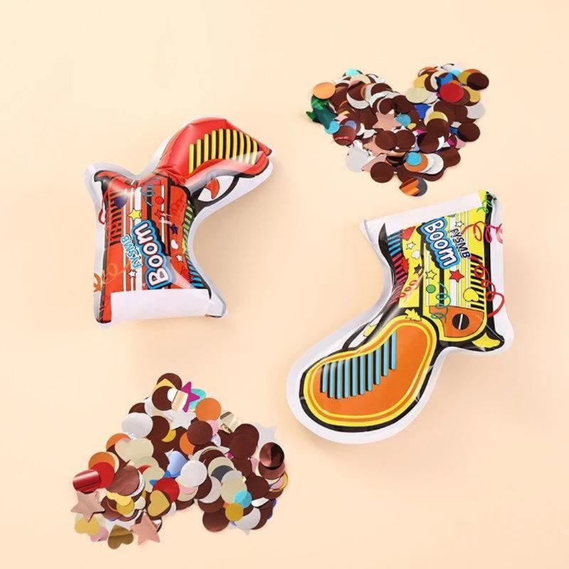 Popper Party Confetti Gun - Pistol Meriam Petasan Pesta