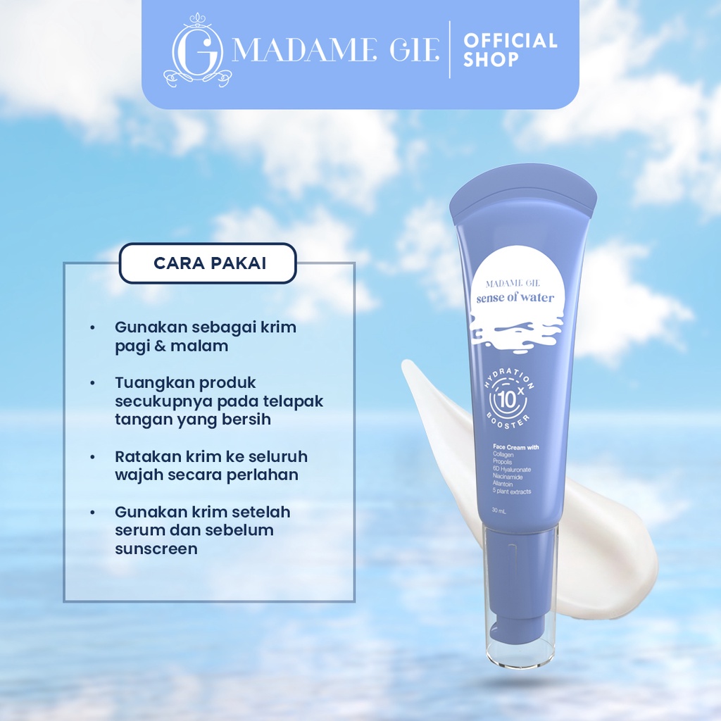 Madame Gie Sense Of Water Face Cream 30ml *