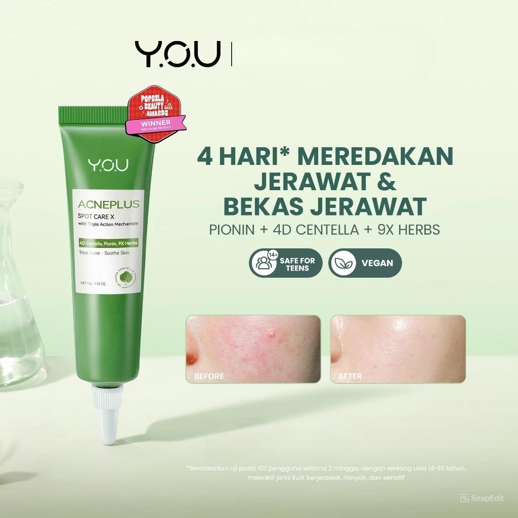 YOU Acneplus Acne Care Solution Package 3in1 + Free Mask