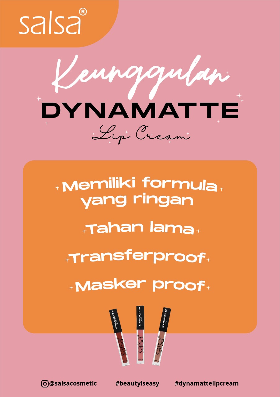 SALSA Dynamatte Lip Cream 5gr - 08 Boba Milk