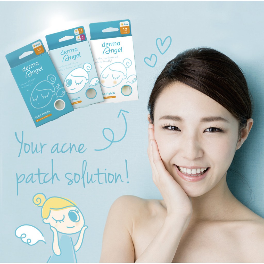 DERMA ANGEL Acne Patch Day 12s (Pagi)