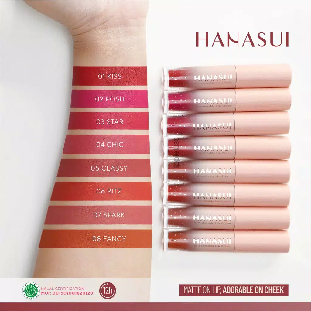 HANASUI Mattedorable Lip Cream 06 RITZ