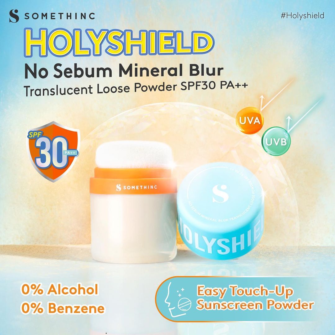 Somethinc No Sebum Mineral Blur Translucent Loose Powder SPF30 PA++ 11gr