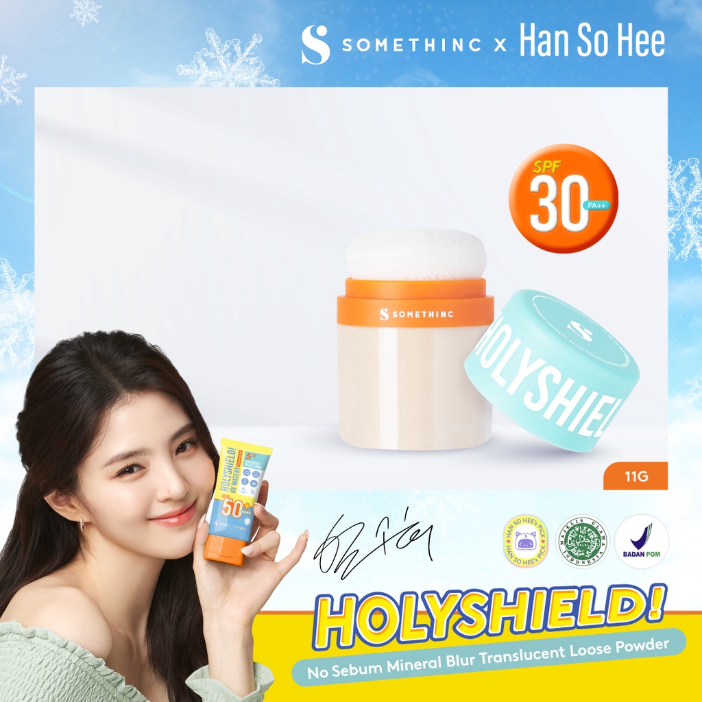 Somethinc No Sebum Mineral Blur Translucent Loose Powder SPF30 PA++ 11gr
