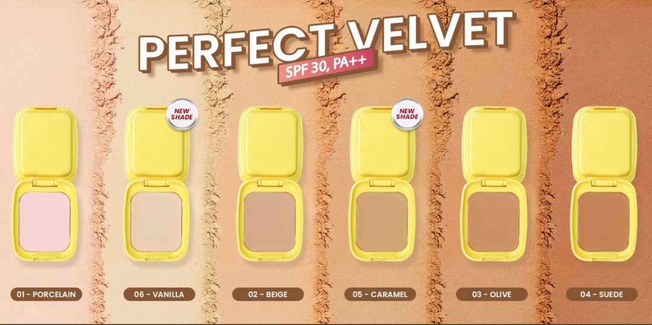 Madame Gie Perfect Velvet SPF30 PA++ Two Way Cake - 03 Olive