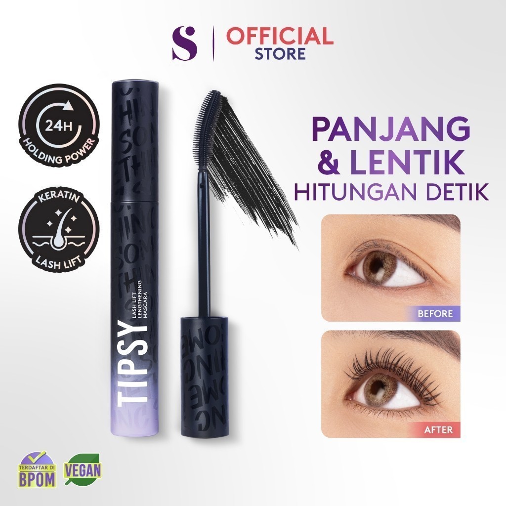 Somethinc Tipsy Lash Lift Lengthening Mascara 7gr