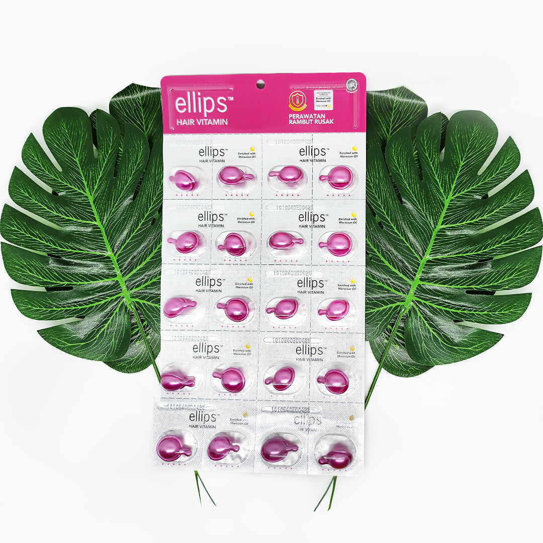 ELLIPS Hair Vitamin Pink - Perawatan Rambut Rusak (20 Capsules) ELLIPS Hair Vitamin Pink - Perawatan Rambut Rusak (20 Capsules)