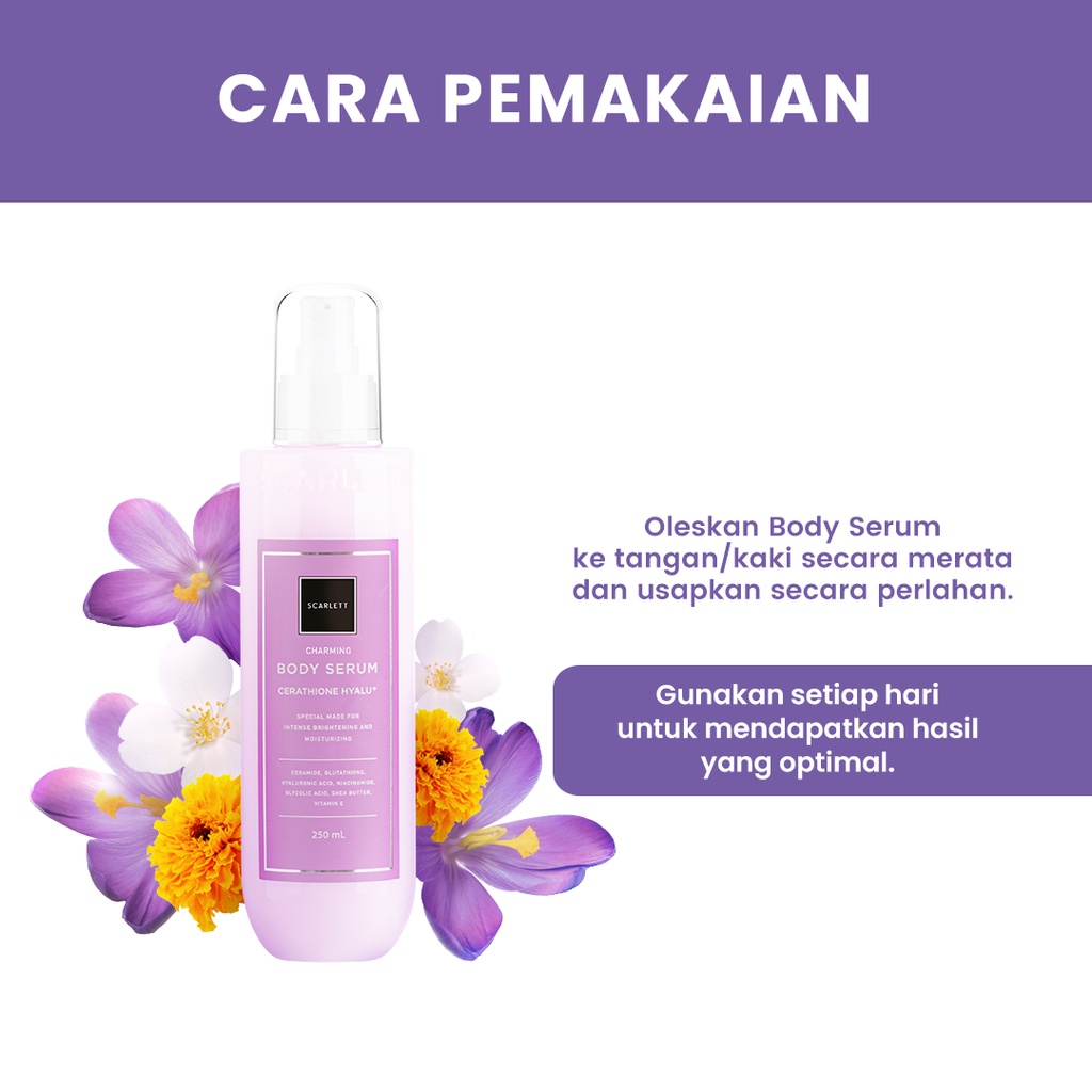 SCARLETT Body Serum Charming 250ml