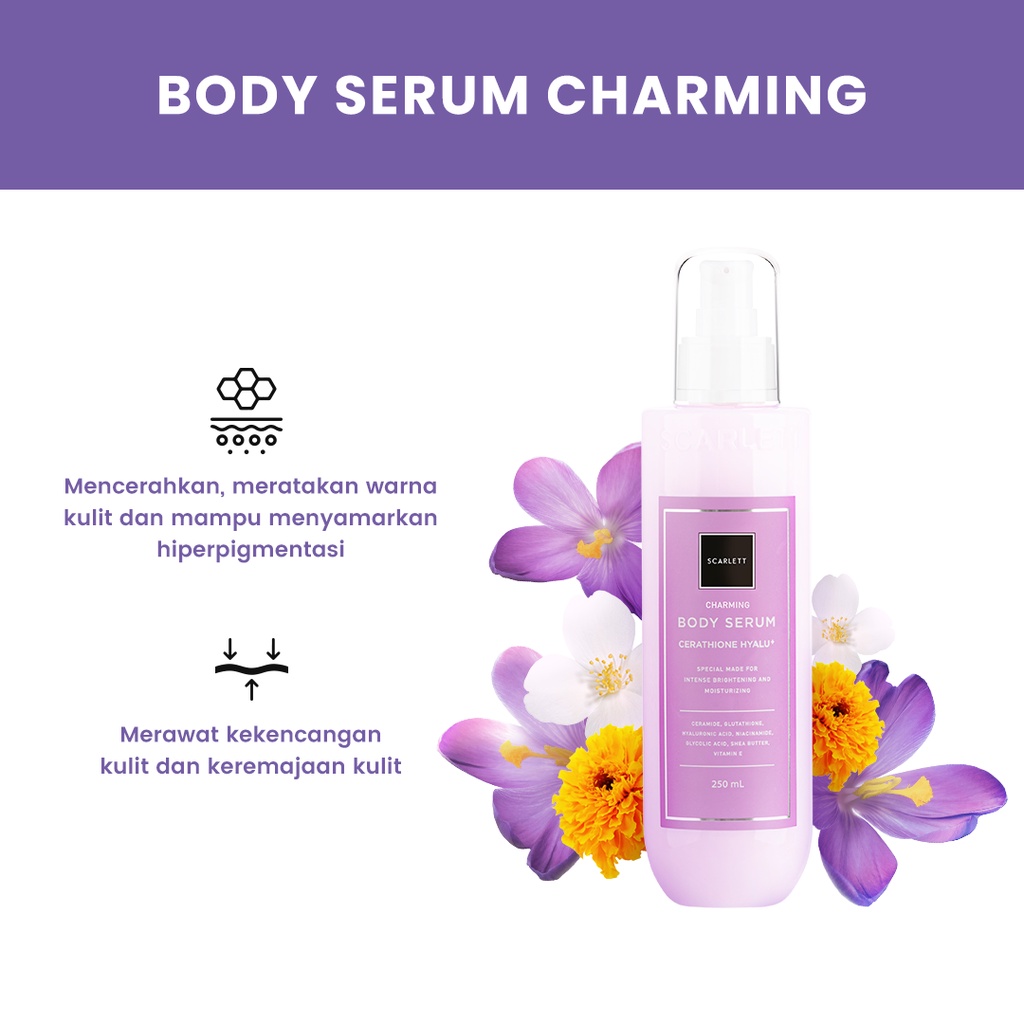 SCARLETT Body Serum Charming 250ml