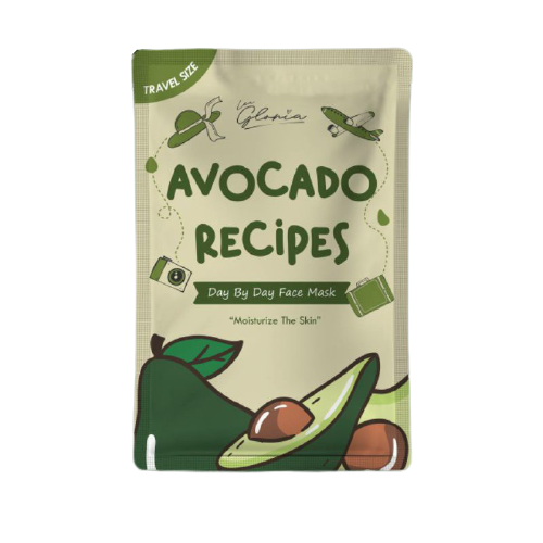 LEA Gloria Masker Bubuk 10gr AVOCADO RECIPE (Travel Size)