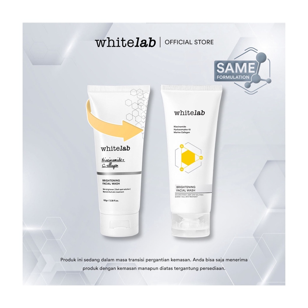 WHITELAB Brightening Facial Wash 100gr