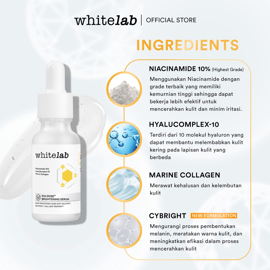 WHITELAB N10-Dose+ Brightening Serum 20ml