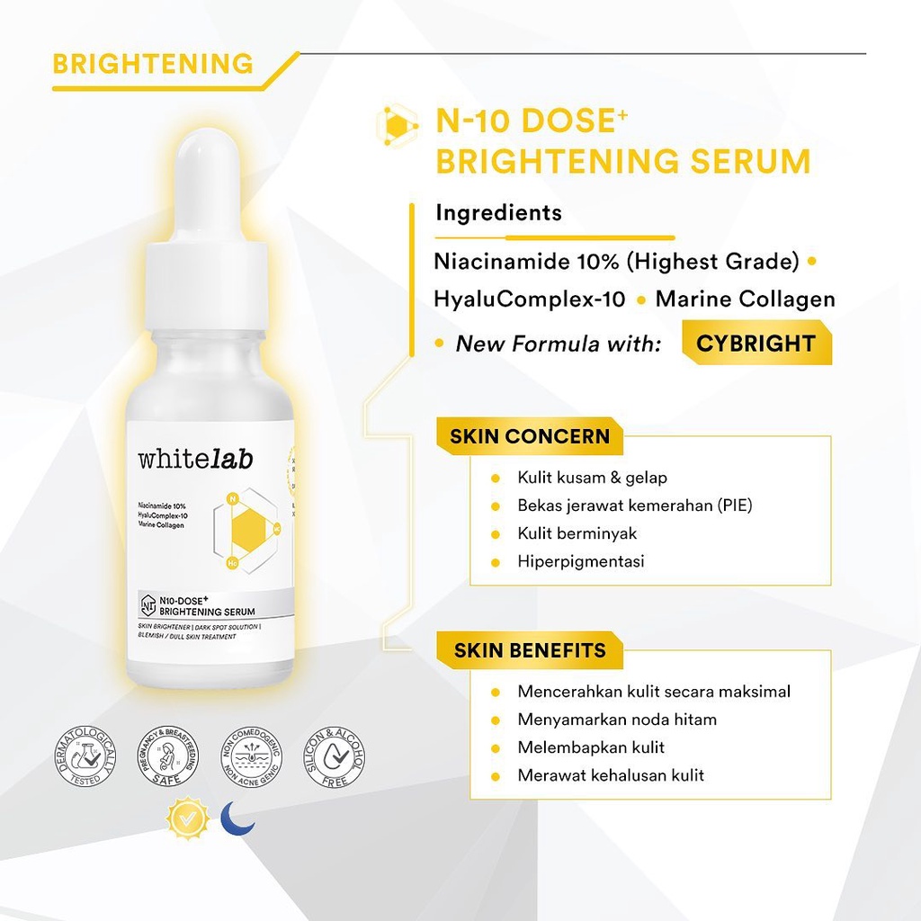 WHITELAB N10-Dose+ Brightening Serum 20ml