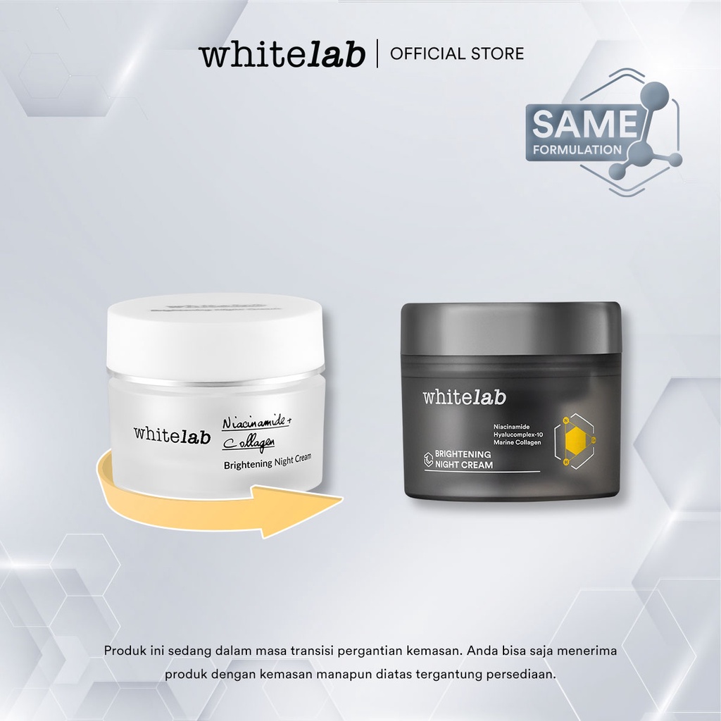 WHITELAB Brightening Night Cream 20gr