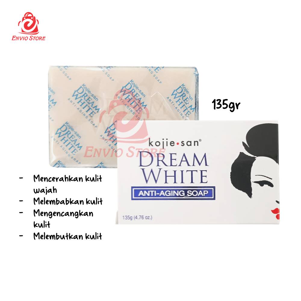 Sabun Kojie San Dream White 135gr - Anti Aging Soap
