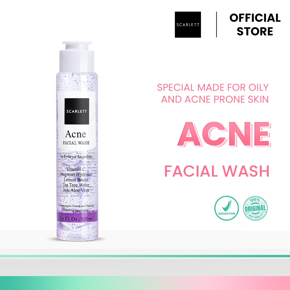 Paket Scarlett x Song Joong Ki - Acne Care 5in1 Limited Edition