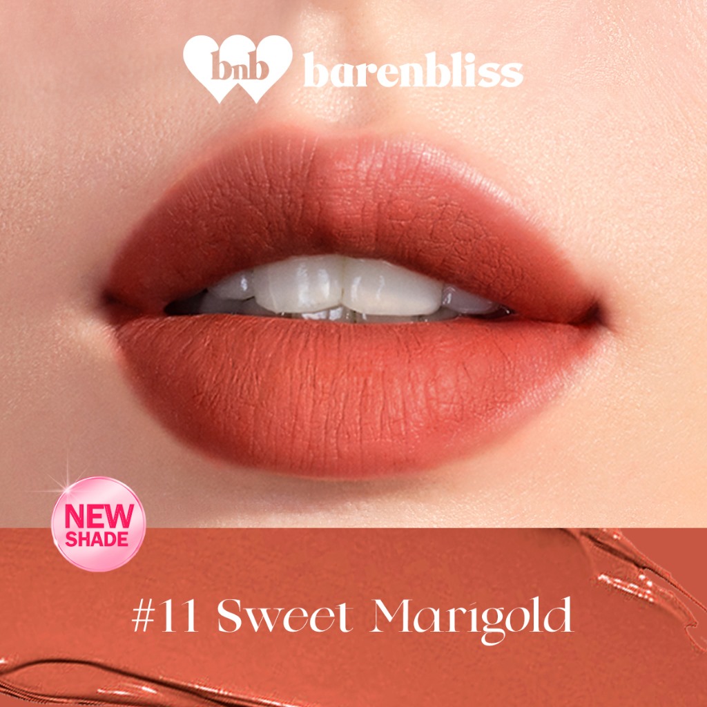 BNB Barenbliss Full Bloom Transferproof Matte Tint - 11 Sweet Marigold BNB Barenbliss Full Bloom Transferproof Matte Tint - 11 Sweet Marigold