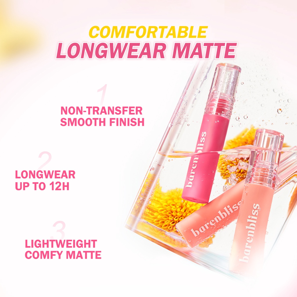 BNB Barenbliss Full Bloom Transferproof Matte Tint - 11 Sweet Marigold