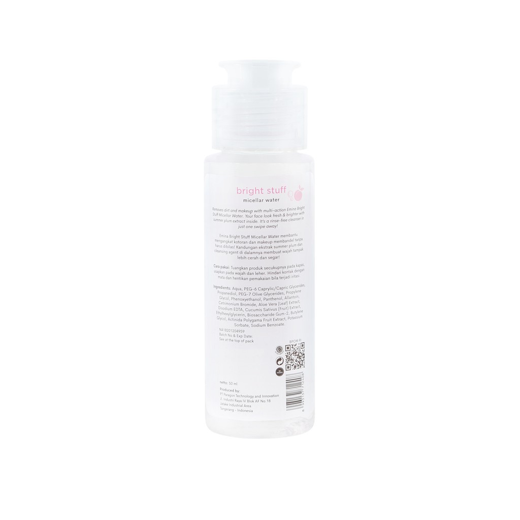Emina Bright Stuff Micellar Water 100mL