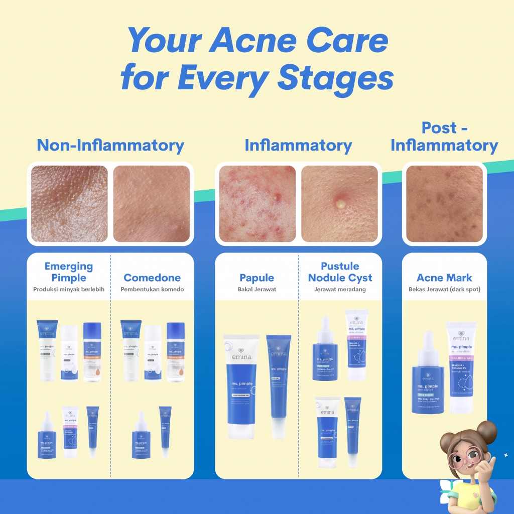 Emina Ms. Pimple Acne Solution Face Wash 50mL