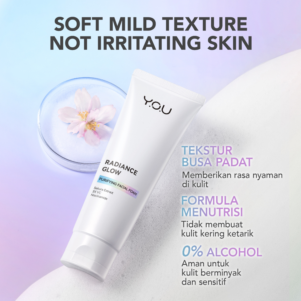 YOU Radiance Glow Purifying Facial Foam 100gr